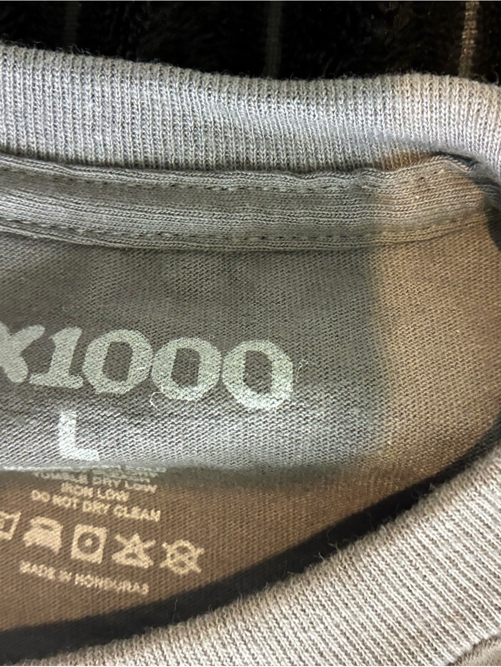 Men's Crewneck Sweater in Light Gray - Size L